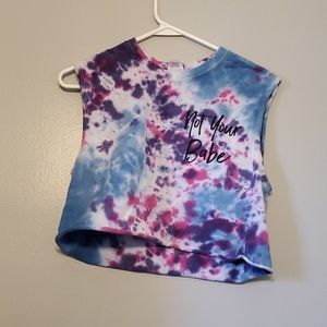 Not Your Babe tank top
